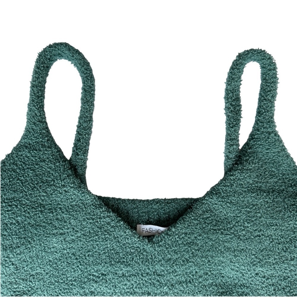 Teal Knit Crop Top and Pants Set | Fashion Nova - Picture 6 of 16